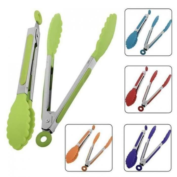 Penjepit gorengan silicon