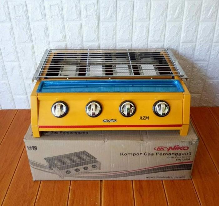 Kompor Gas Roaster 2Tungku Q2 8104