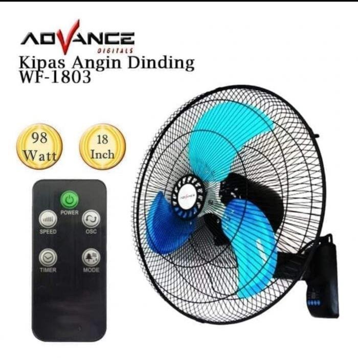 Kipas Dinding Remote Advance 1803