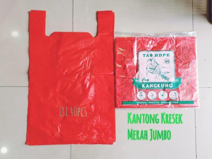 Kresek Jumbo Merah