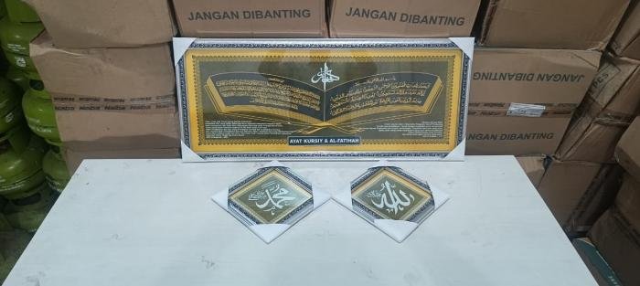 Set Kaligrafi Kaca