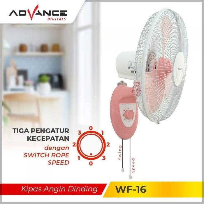 Kipas Dinding Advance WF-16