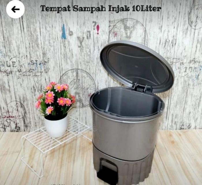 Tempat Sampah Injak Toza 10L