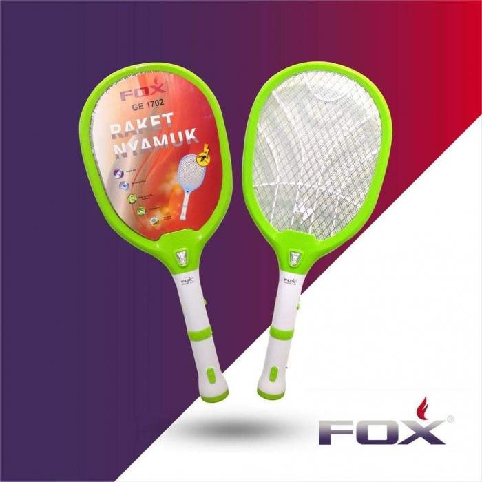 Raket Nyamuk Fox GF-1702, h,
