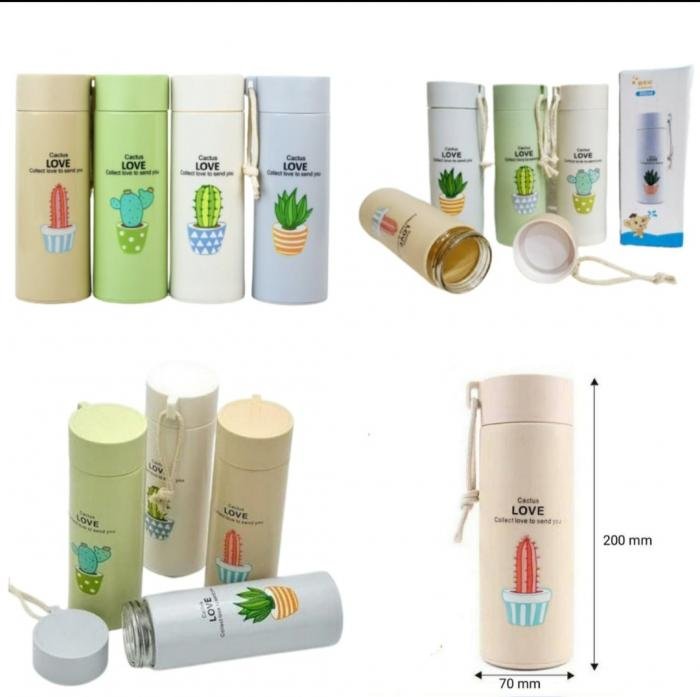 Botol Kaca Kaktus