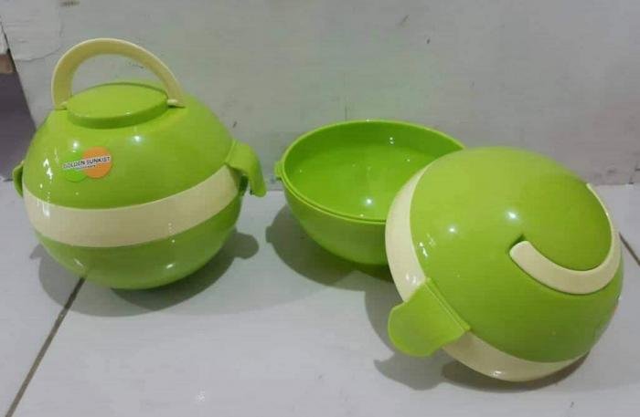 Rantang Anak Bulat Hijau 9003