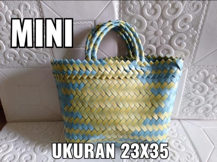 Tas Anyaman Maulid Mini Lurik