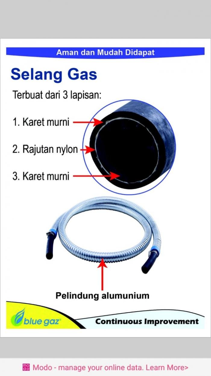 Selang Blue Gas