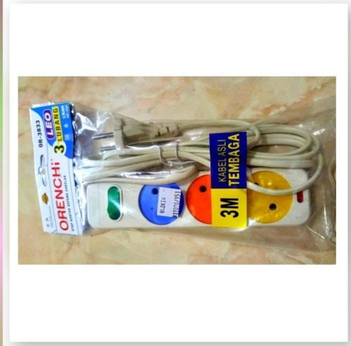Stop Kontak Gepeng 3lubang 3M