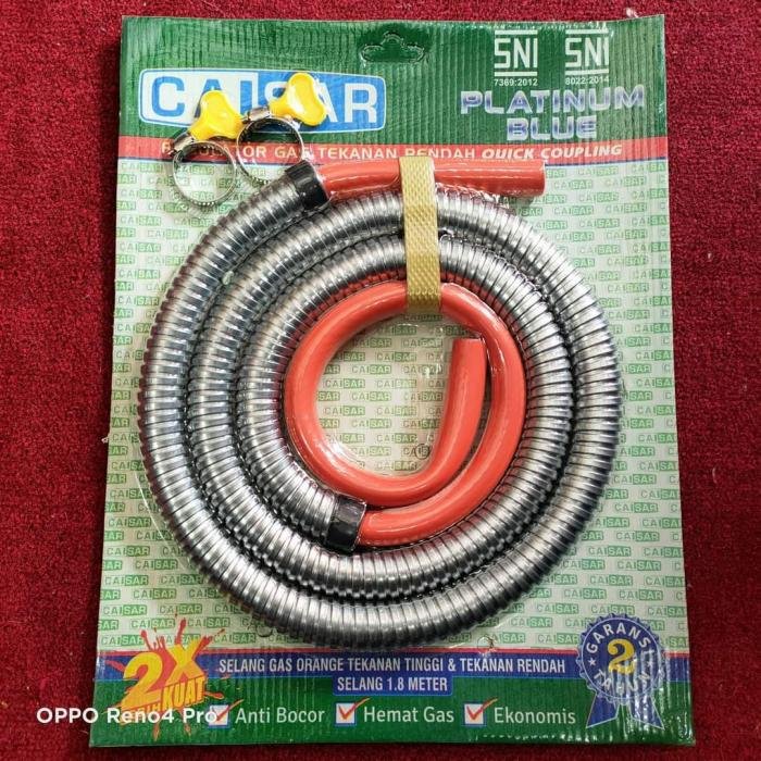 Selang Regulator Caisar Oranye (Selang Saja)