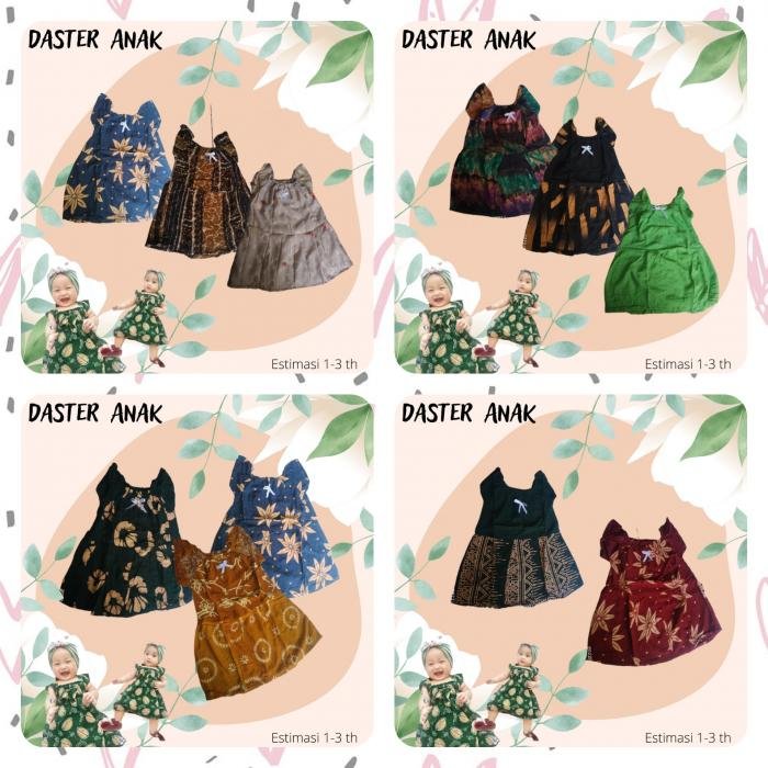 Paket Jualan Daster Anak