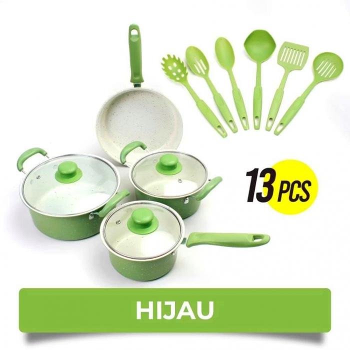 Panci Set 13pcs Cookware