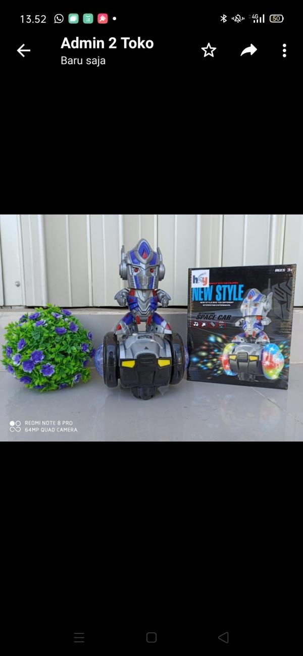 Robot Dance Optimus Menari