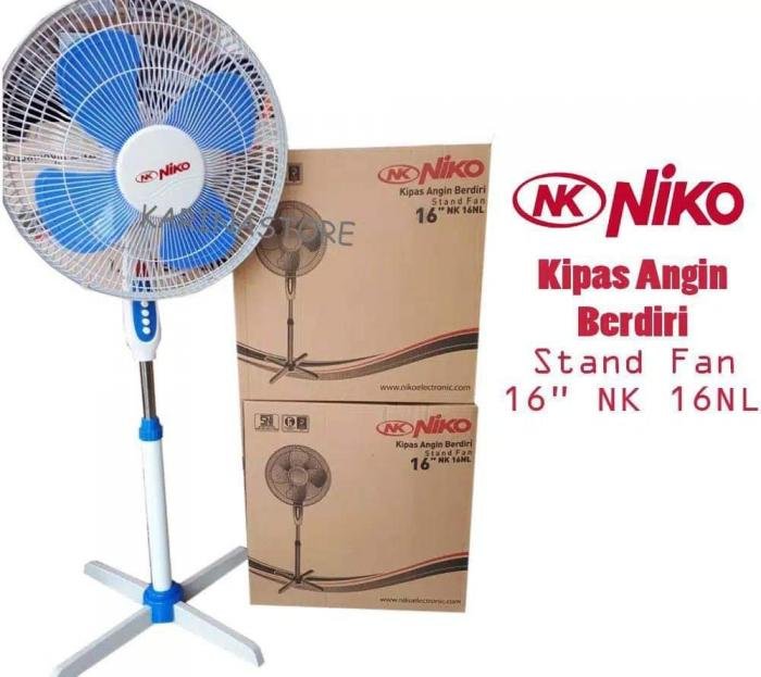 Kipas Berdiri Niko Kaki Silang h, D
