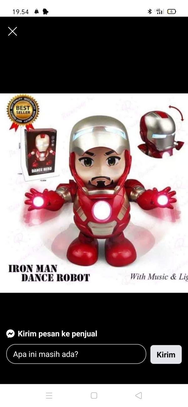 Robot Dance Hero IronMan