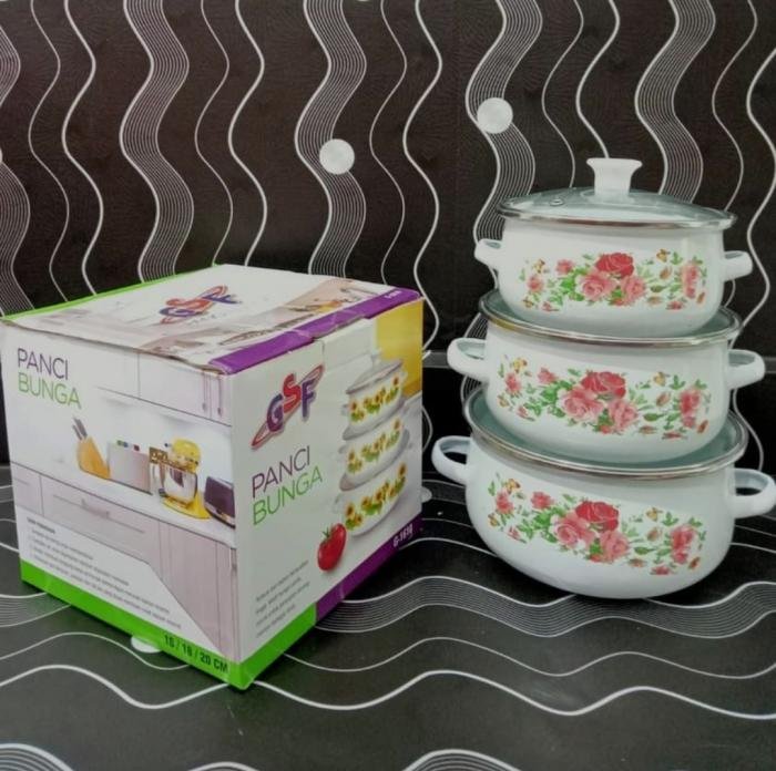 Panci Set Bunga GSF 1618