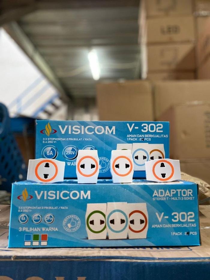 Sticker 3 Cabang Visicom 2pcs