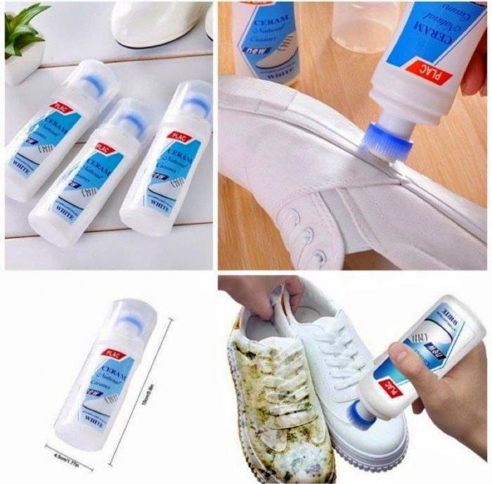Pembersih dan pemutih sepatu