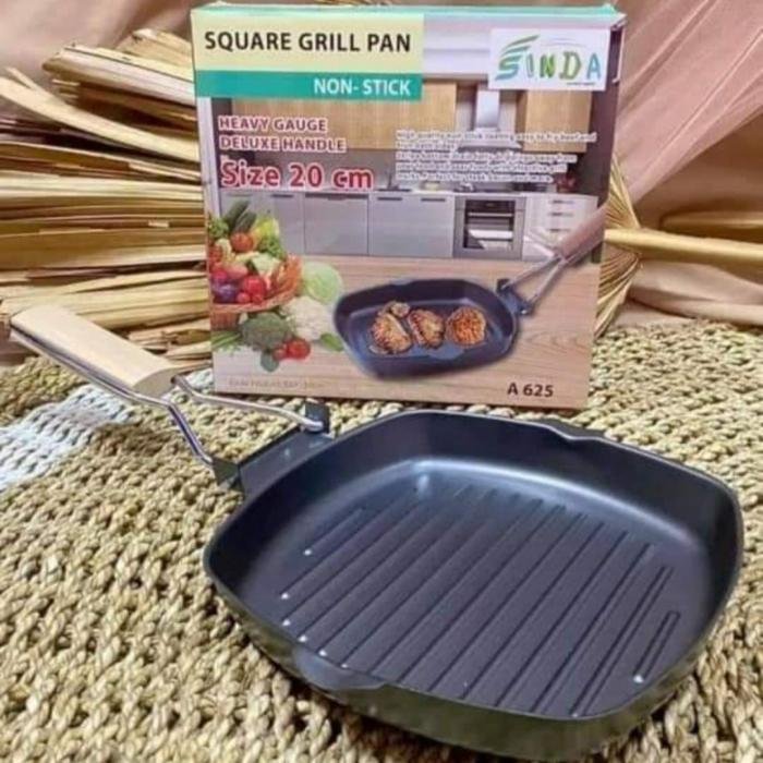 Square Grill Lipat 20cm TD-20