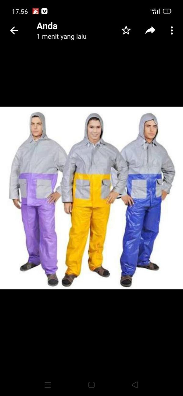 Jas Hujan Jaket Celana Kombinasi, p