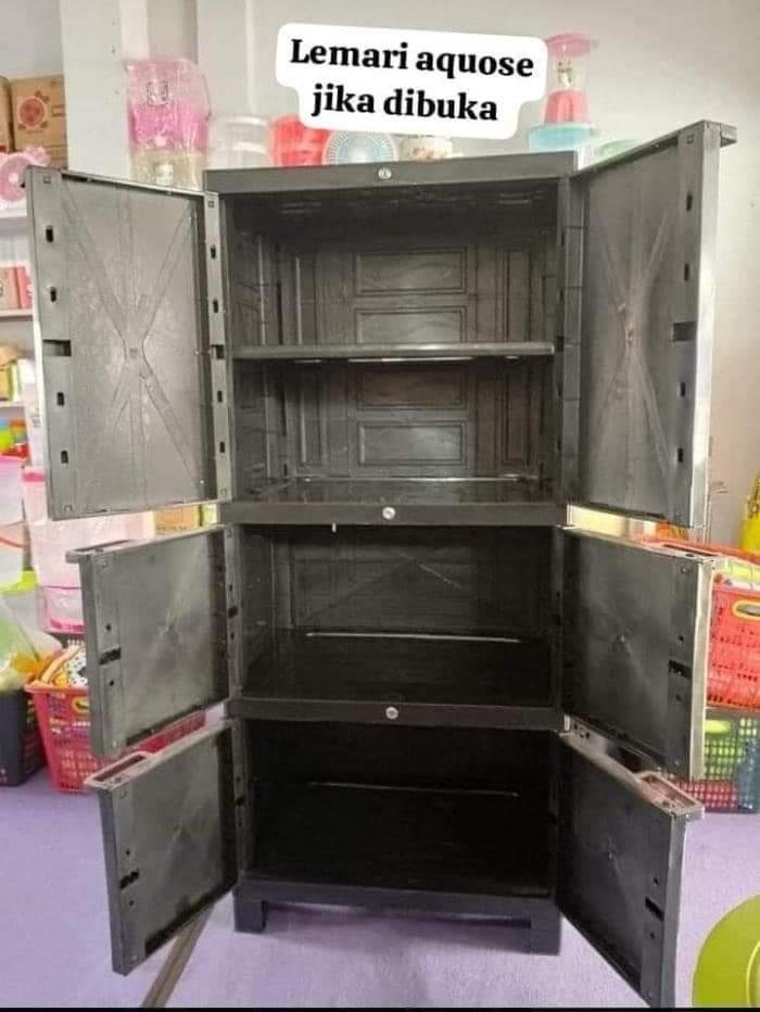 Lemari AQUOS Jumbo Kaca. C.