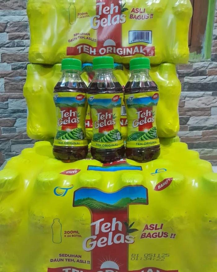 Teh Gelas Botol SLOP