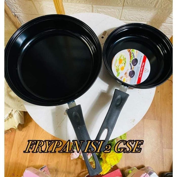 Frypan Set Hitam (isi 2)
