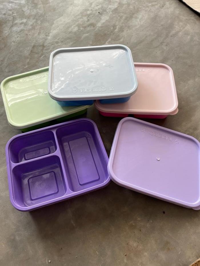 Kotak Makan 3 Sekat
