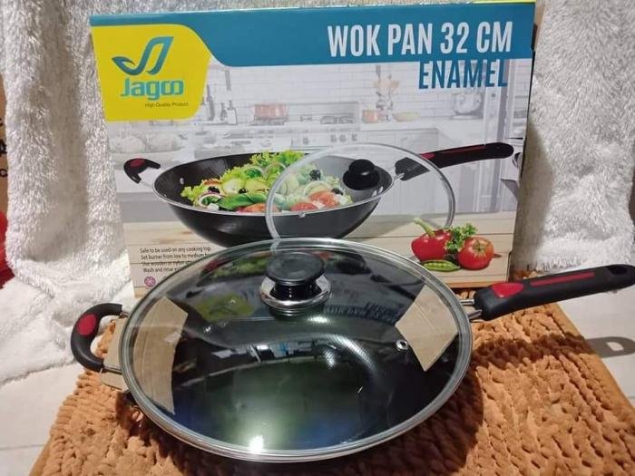 Wok Pan Jago Tutup Kaca