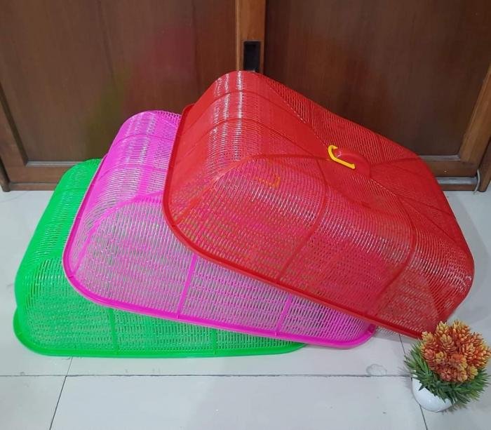 Tudung Saji Plastik Blue Shark