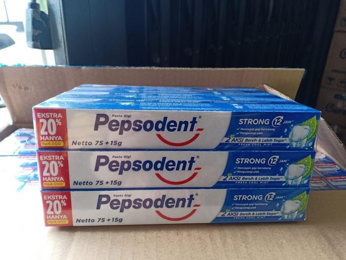 Pepsodent 90gr 3pcs q, A.
