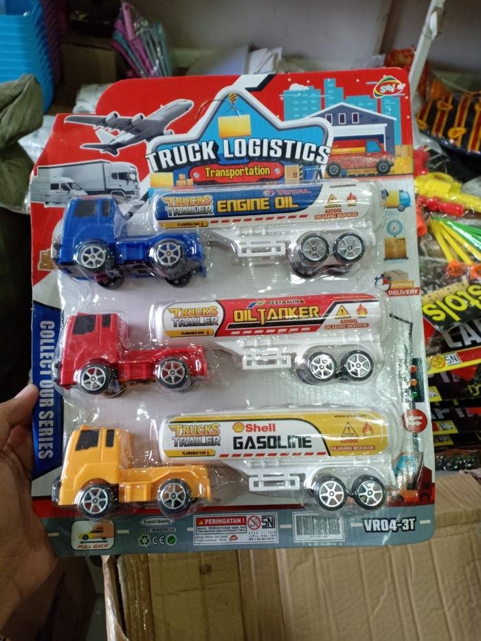 Mainan Truck Logistic