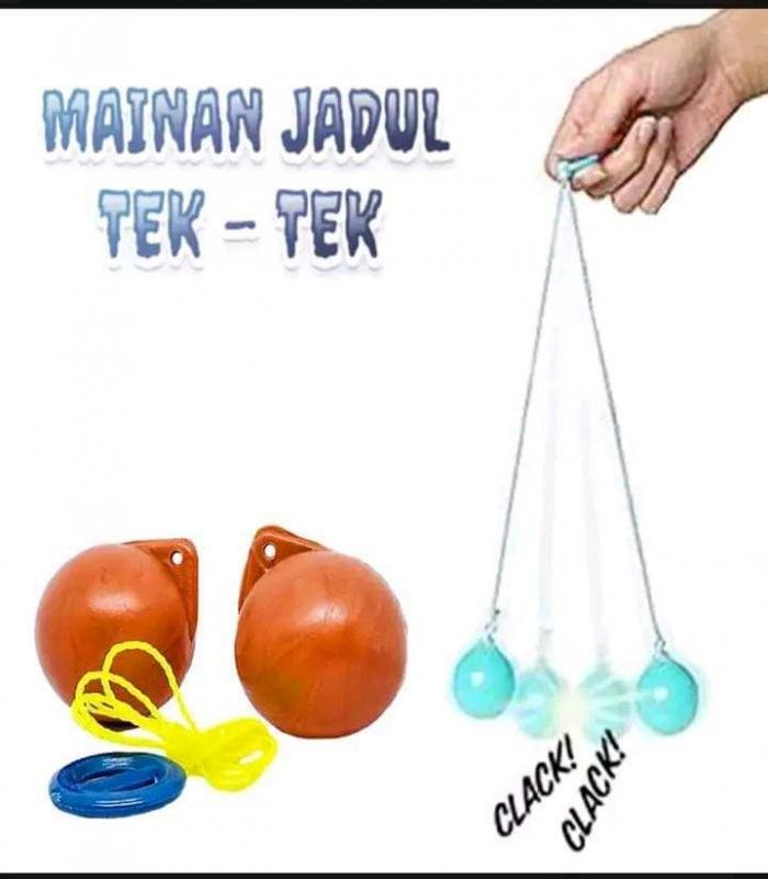 Mainan Tek Tek Biasa j, l, C