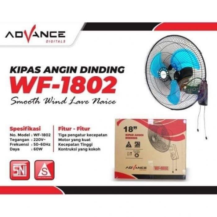 Kipas Dinding Advance WF-1802 i,
