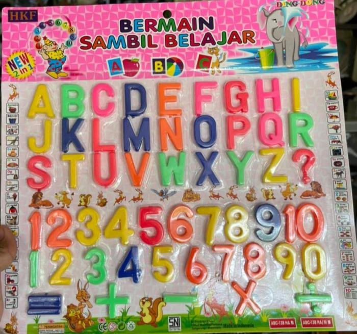 Mainan Belajar Angka