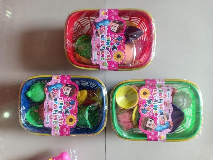 Mainan Piknik Set Keranjang