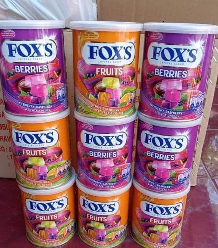 Permen Fox Kaleng Ecer