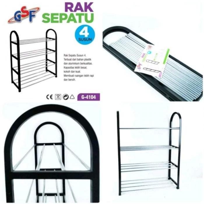 Rak Sepatu 4 susun GSF 4104