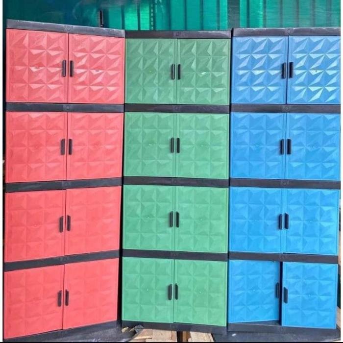 Lemari 4Susun Diamond Tri J