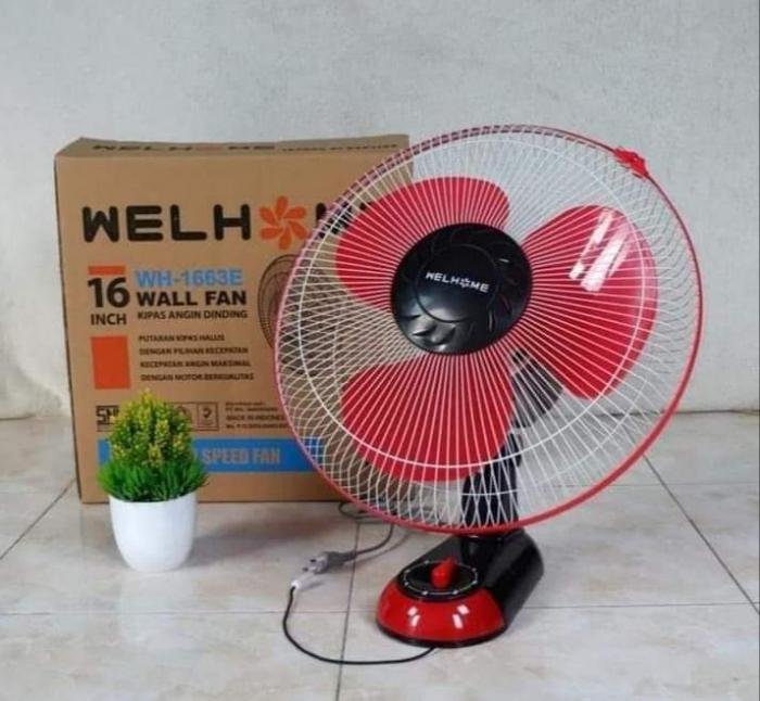 Kipas Dinding Welhome WH-1663E