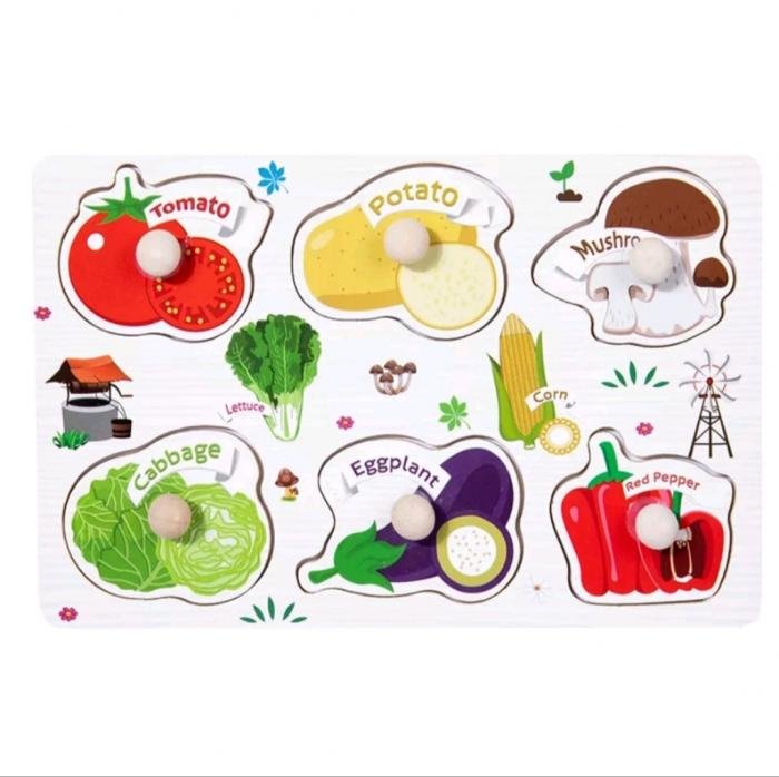 Mainan Anak Puzzle Knop