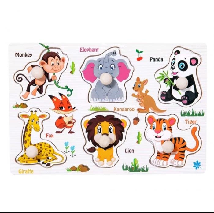 Mainan Anak Puzzle Knop