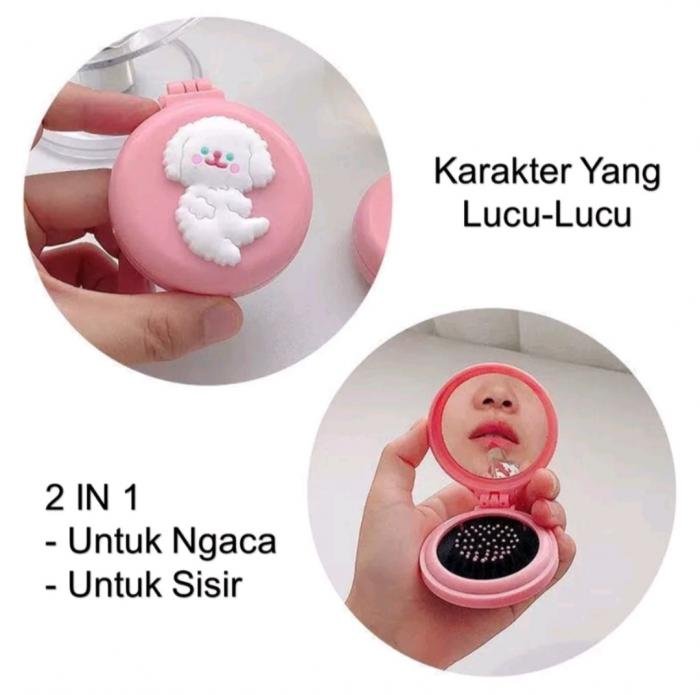Sisir Kaca Cute