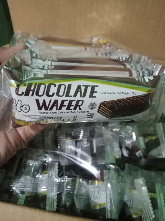 Wafer Nitto Chocolate Pack. r.