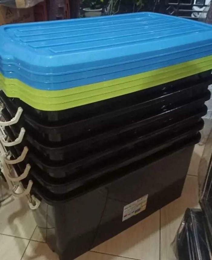 Box Container Hitam 90L