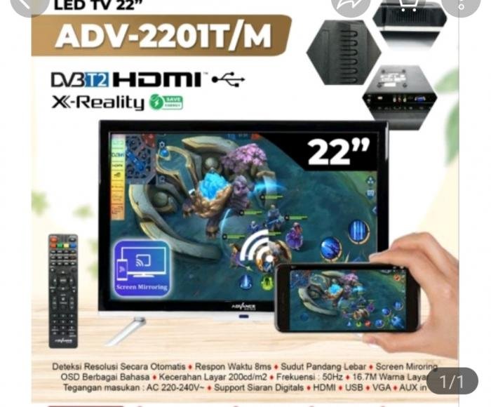 Tv Digital Advance Adv-2201t 22"