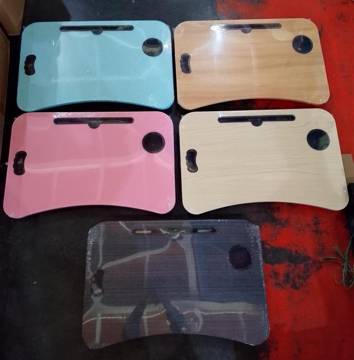 Meja Laptop Polos Jumbo