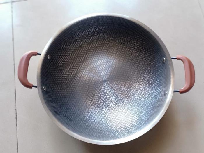 Wajan Stainless Laba laba Uk 34cm. a.