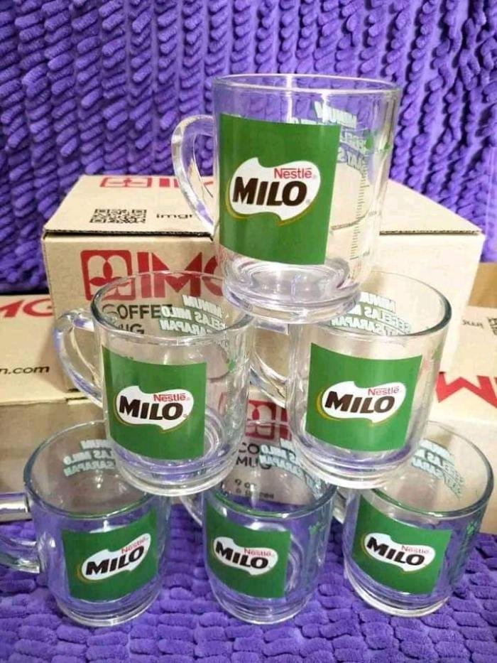 Gelas Kaca Milo
