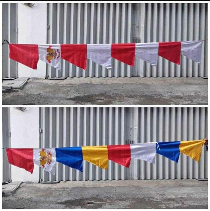 Bendera Umbul Umbul Gergaji